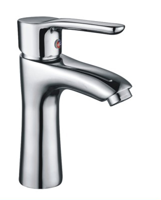 Single-hole basin faucet