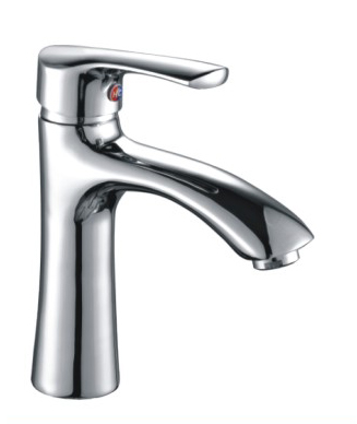 Single-hole basin faucet