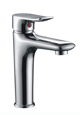 Single-hole basin faucet