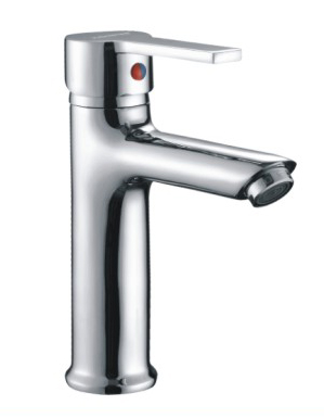 Single-hole basin faucet