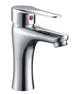 Single-hole basin faucet