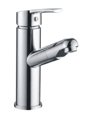 Drawing basin faucet