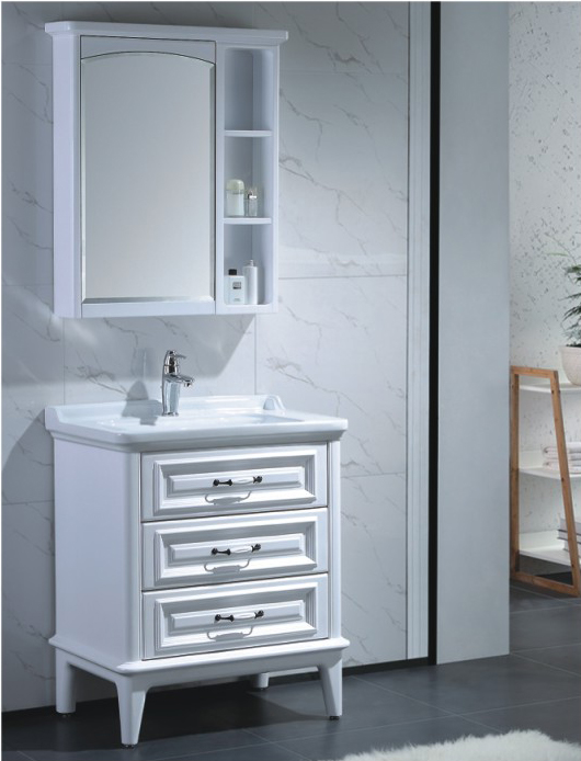 High-grade solid wood bathroom cabinet