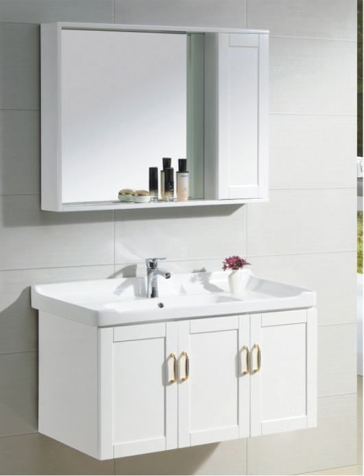 High-grade solid wood bathroom cabinet