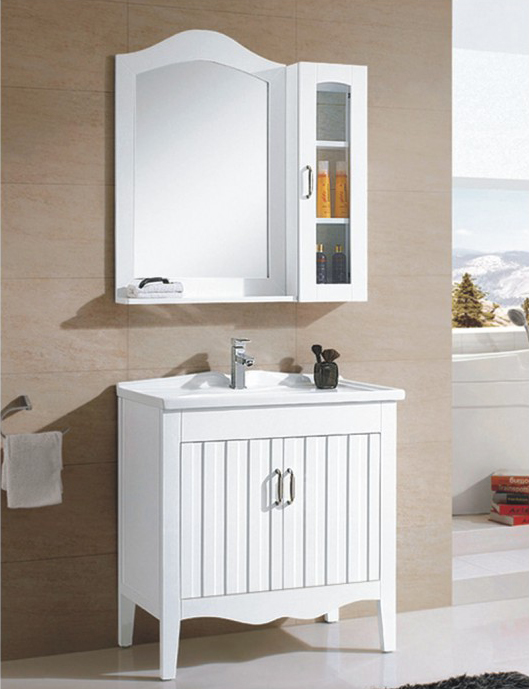 High-grade solid wood bathroom cabinet