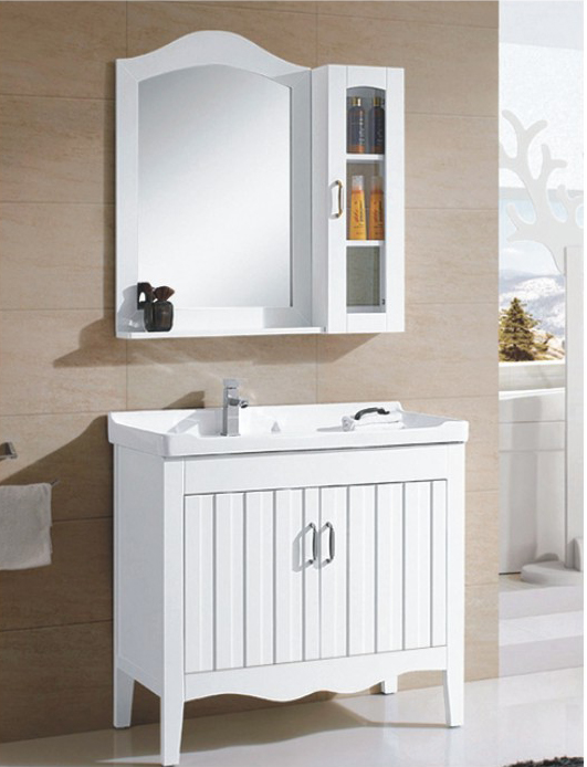 High-grade solid wood bathroom cabinet