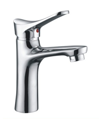 Single-hole basin faucet