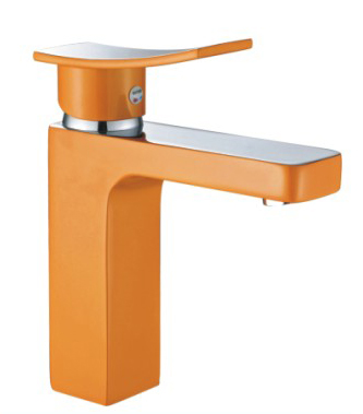 Single-hole basin faucet