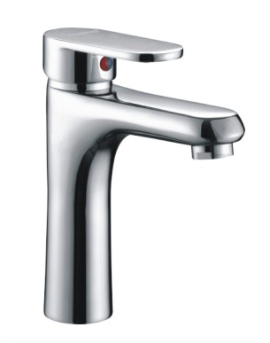 Single-hole basin faucet