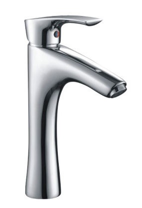 Single-hole basin faucet