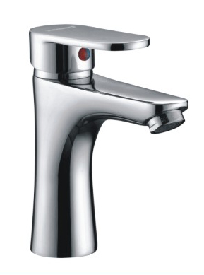 Single-hole basin faucet