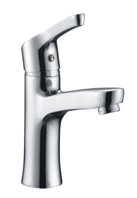 Single-hole basin faucet