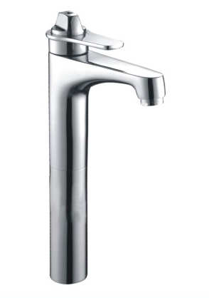 Temperature control single-hole faucet