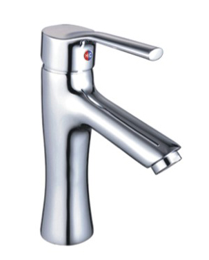 Single-hole basin faucet