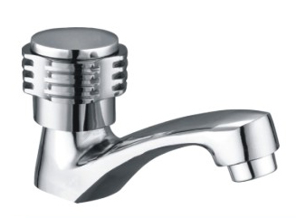 Single-cold basin faucet