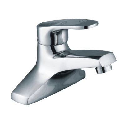 Single-hole basin faucet