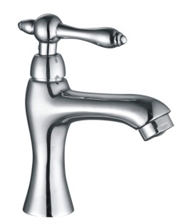 Single-cold basin faucet