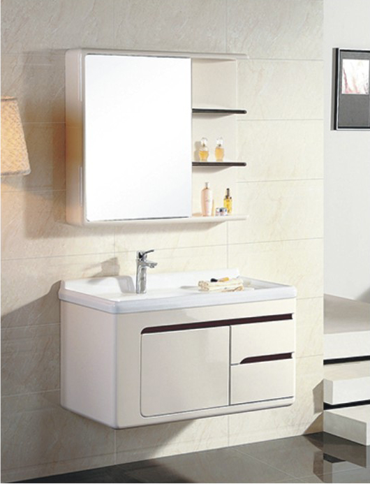 High-grade solid wood bathroom cabinet