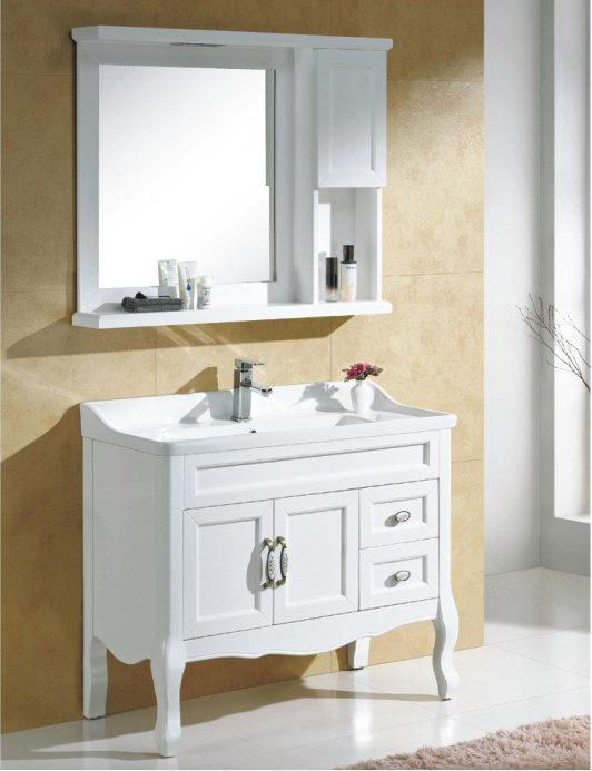 High-grade solid wood bathroom cabinet