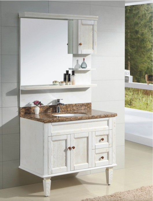 High-grade oak bathroom cabinet