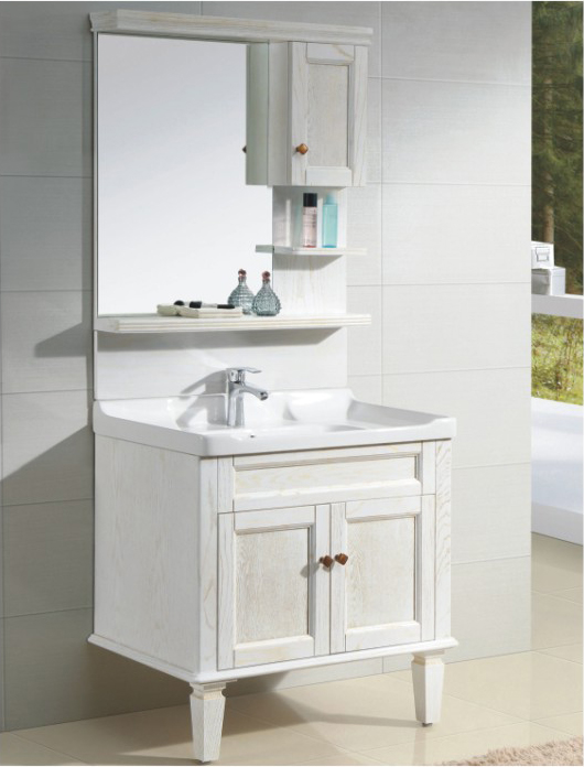 High-grade oak bathroom cabinet